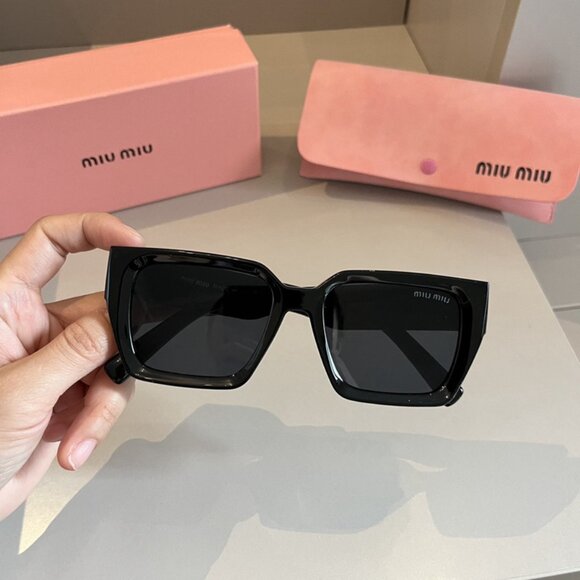 Miu Miu Black Square Sunglasses